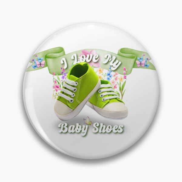 Item preview, I Love My Baby Shoes Green Sneakers  designed and sold by AXENT Designs.