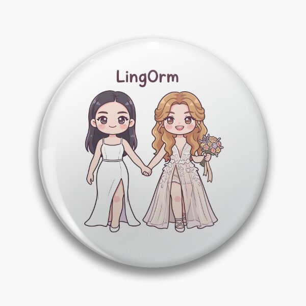 Item preview, In Love Forever GL Thai Sapphic Wedding Drama Inspired Art designed and sold by What you are is Beautiful.
