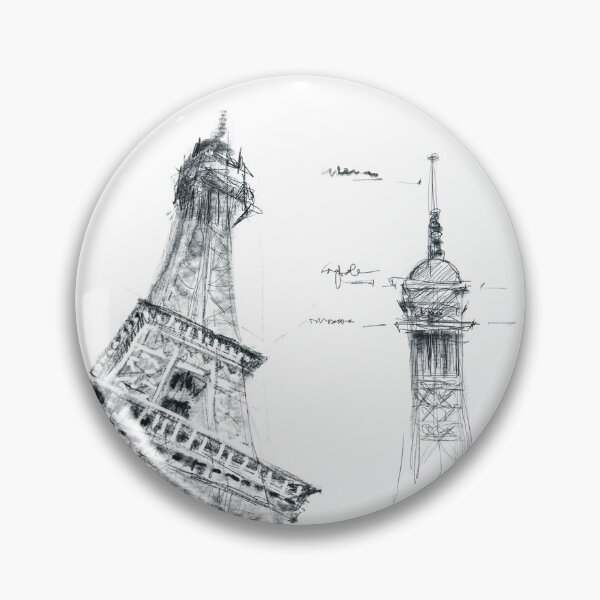 Item preview, How to Draw Eiffel Tower designed and sold by DrawingTheCity.