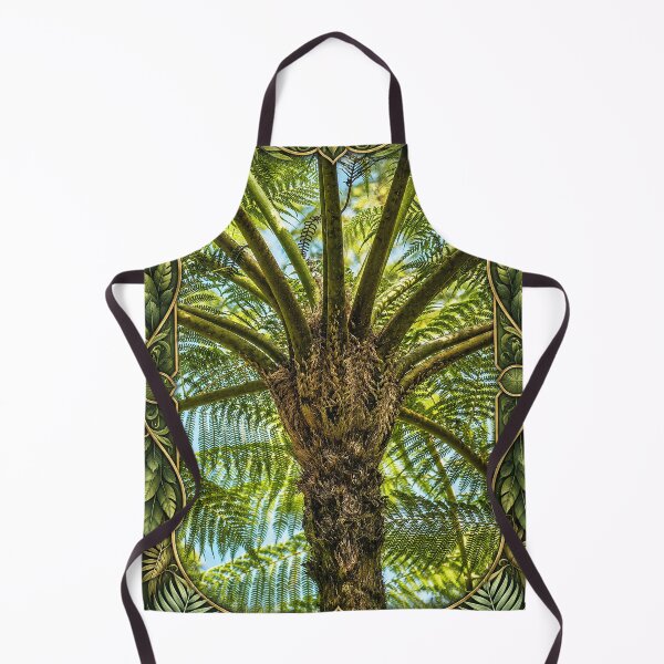 Item preview, The Ancient Fern Palm - El Yunque rainforest Puerto Rico - framed designed and sold by www.elyunqueprints.store.