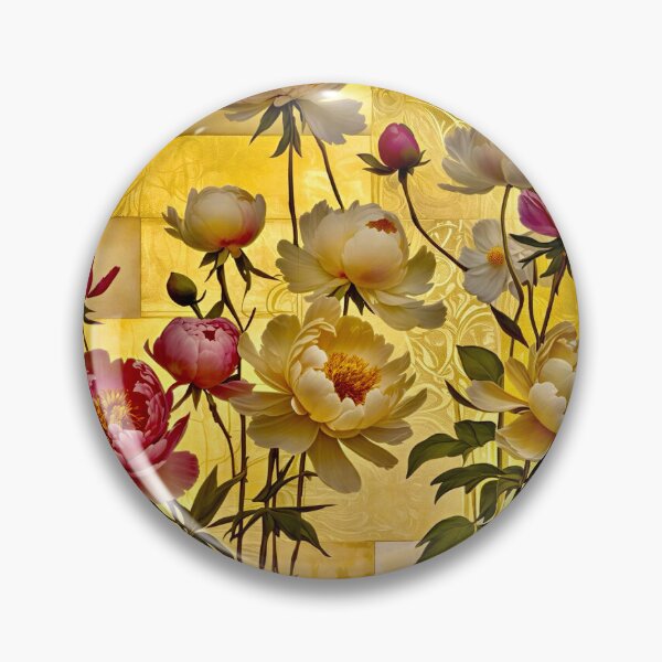 Item preview, Peony Gold designed and sold by ©Janis Zroback.