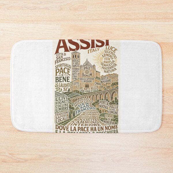Item preview, Assisi Italy Basilica di San Francesco Umbria Pilgrimage Heritage designed and sold by Aryabek.
