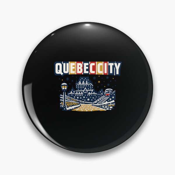 Item preview, Quebec City Retro Vintage Travel Shirt designed and sold by SJarts Creative Studio.