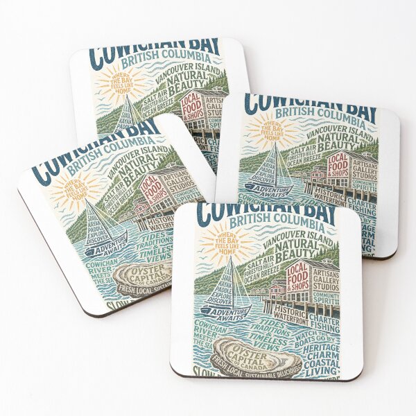 Item preview, Cowichan Bay British Columbia Vancouver Island Coastal Heritage designed and sold by Aryabek.