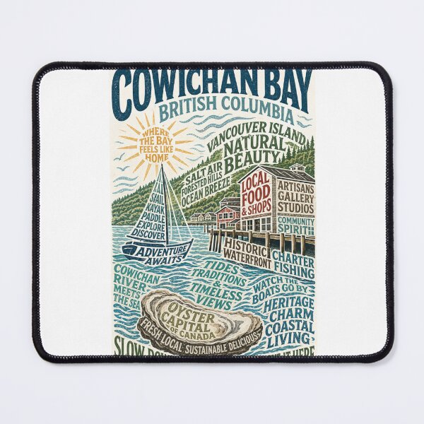Item preview, Cowichan Bay British Columbia Vancouver Island Coastal Heritage designed and sold by Aryabek.