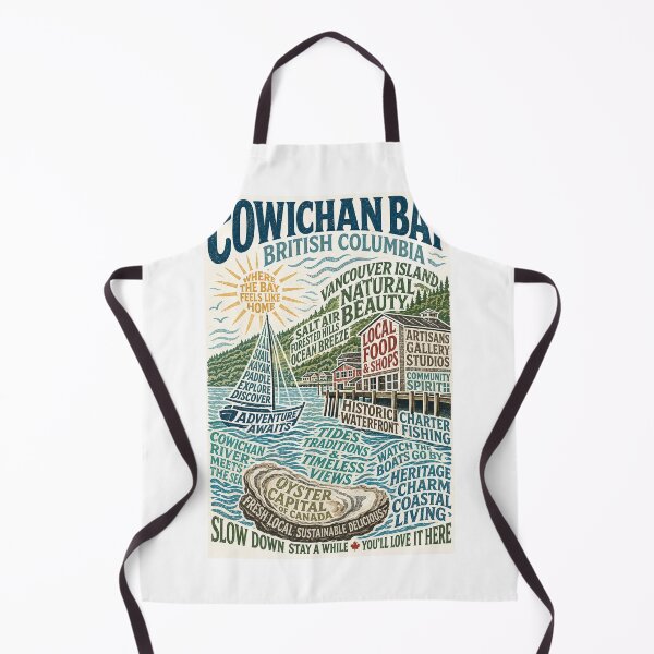 Item preview, Cowichan Bay British Columbia Vancouver Island Coastal Heritage designed and sold by Aryabek.