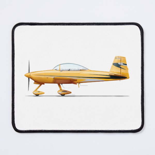Item preview, VANS RV-8A VH-ZVL YELLOW designed and sold by Grubby Fingers Aircraft Illustration.