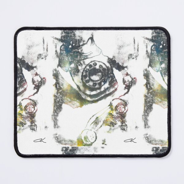 Item preview, Telephone monoprint designed and sold by Life's eye Art and photography.