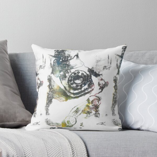 Item preview, Telephone monoprint designed and sold by Life's eye Art and photography.