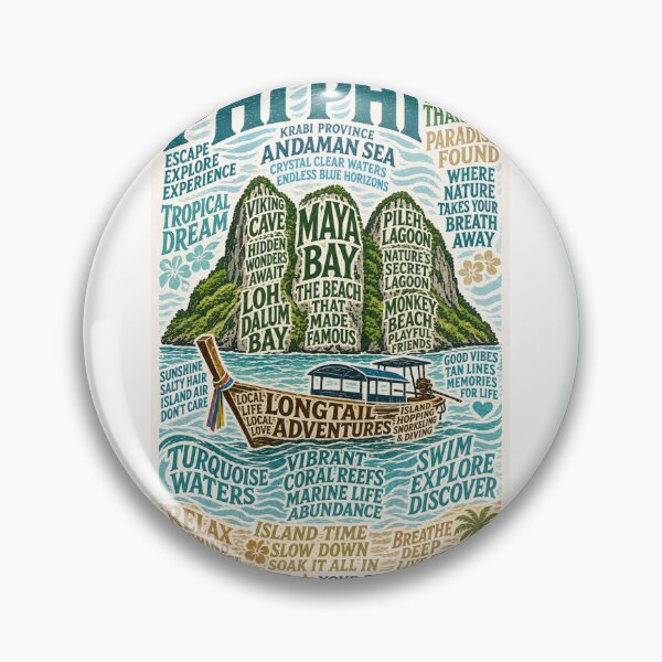 Item preview, Phi Phi Island Thailand Andaman Sea Maya Bay Escape designed and sold by Aryabek.
