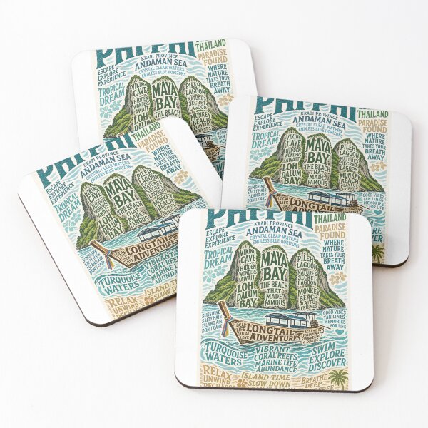 Item preview, Phi Phi Island Thailand Andaman Sea Maya Bay Escape designed and sold by Aryabek.