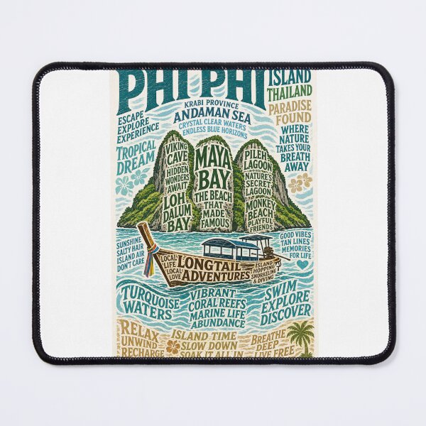 Item preview, Phi Phi Island Thailand Andaman Sea Maya Bay Escape designed and sold by Aryabek.