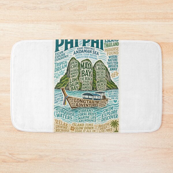 Item preview, Phi Phi Island Thailand Andaman Sea Maya Bay Escape designed and sold by Aryabek.