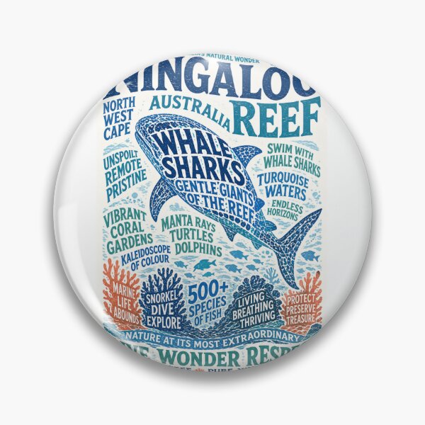 Item preview, Ningaloo Reef Western Australia Whale Shark Marine Sanctuary designed and sold by Aryabek.