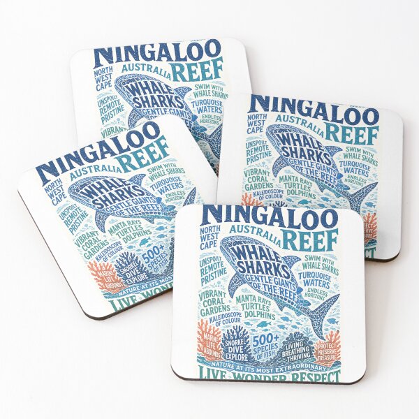 Item preview, Ningaloo Reef Western Australia Whale Shark Marine Sanctuary designed and sold by Aryabek.