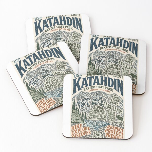 Item preview, Mount Katahdin Baxter State Park Maine Appalachian Wilderness designed and sold by Aryabek.
