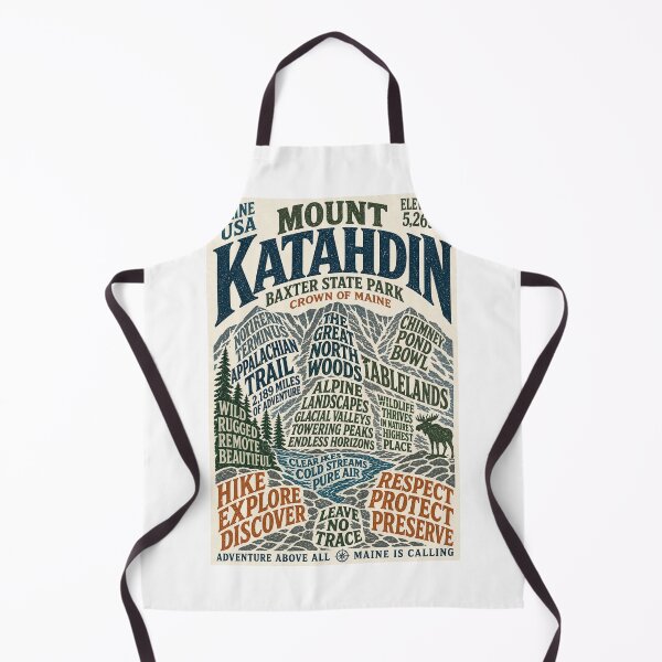 Item preview, Mount Katahdin Baxter State Park Maine Appalachian Wilderness designed and sold by Aryabek.