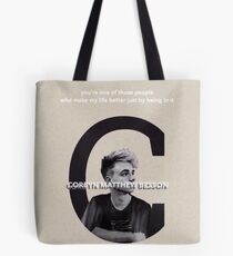 Corbyn Matthew Besson Tote Bag