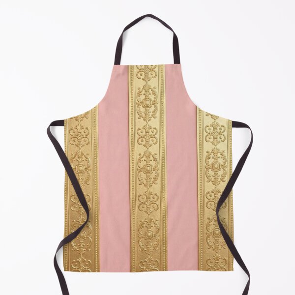 Item preview, Matte Pink Ombre & Shimmer Gold Striped Baroque designed and sold by DesignsByPrnces.