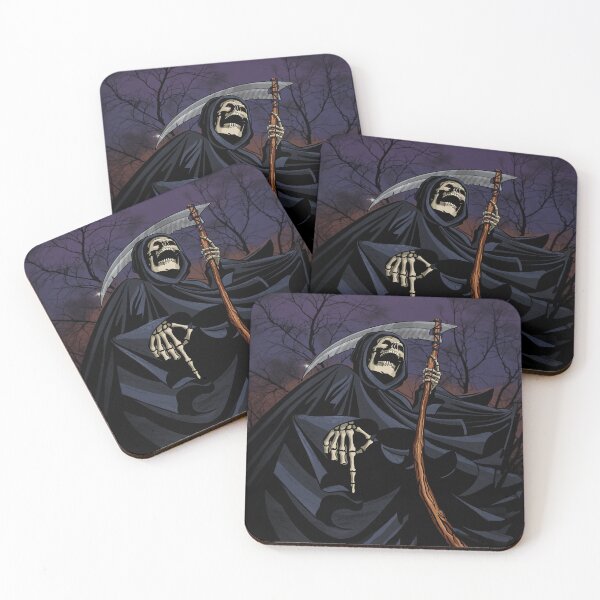Item preview, Death Grim Reaper Mythology Monster Art designed and sold by MonsterMountain.