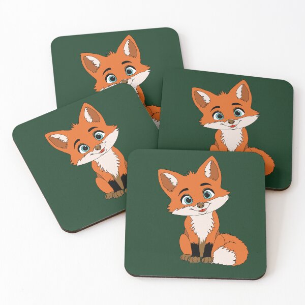 Item preview, Cute Kawaii Cartoon Fox designed and sold by foxscribbles.