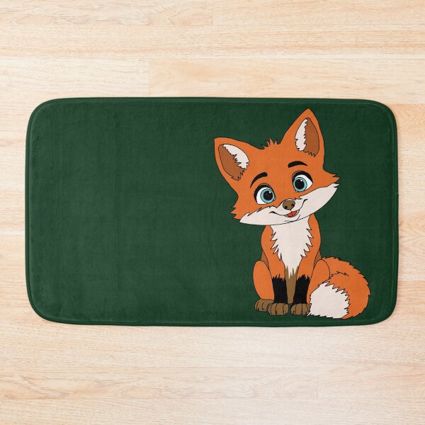 Item preview, Cute Kawaii Cartoon Fox designed and sold by foxscribbles.