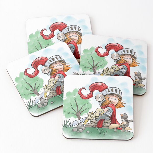Item preview, The Knight – The Little Champion designed and sold by ImaginalAtelier.
