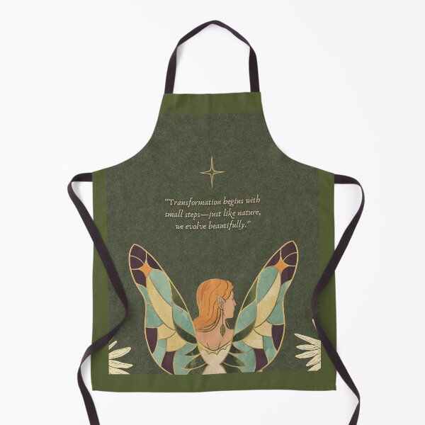 Item preview, Beautiful Transformation Fairy - Cottagecore Inspirational Quote Art designed and sold by samahl_l.