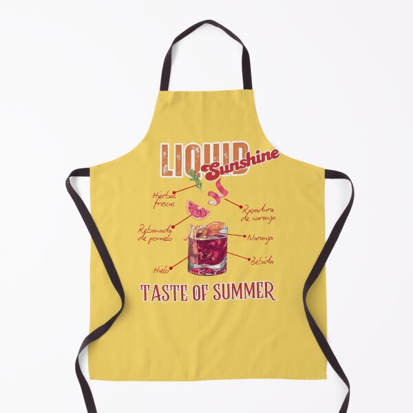 Item preview, Retro Summer Drink Recipe Diagram Graphic designed and sold by SilverSeaBKK.