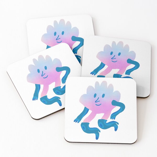 Item preview, Happy Cloud Creature — Cute Abstract Character designed and sold by AnnaVikhrArt.