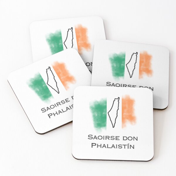 Item preview, Saoirse don Phalaistín — Irish Flag & Palestine Map Design designed and sold by heartofireland.