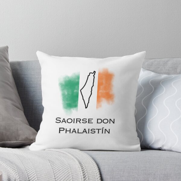 Item preview, Saoirse don Phalaistín — Irish Flag & Palestine Map Design designed and sold by heartofireland.
