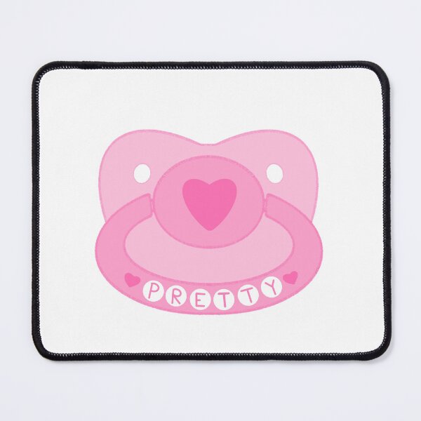 Item preview, Pretty in Pink Deco Pacifier designed and sold by lilcometcreation.