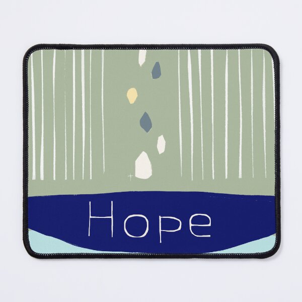 Item preview, Hope Minimalist Christian Wall Art Peaceful Rainy Grace Vol 2 designed and sold by TSIOillust.