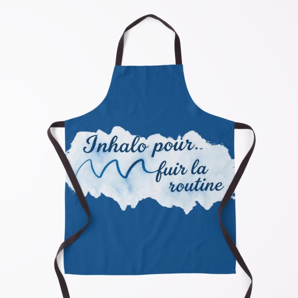 Item preview, Inhalo to escape the routine – Watercolor design for a respiratory therapist designed and sold by CollectionsJEm.
