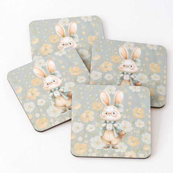 Item preview, Rabbit Design - Aesthetic Pattern Print Design for fabrics designed and sold by Just4Sinners.