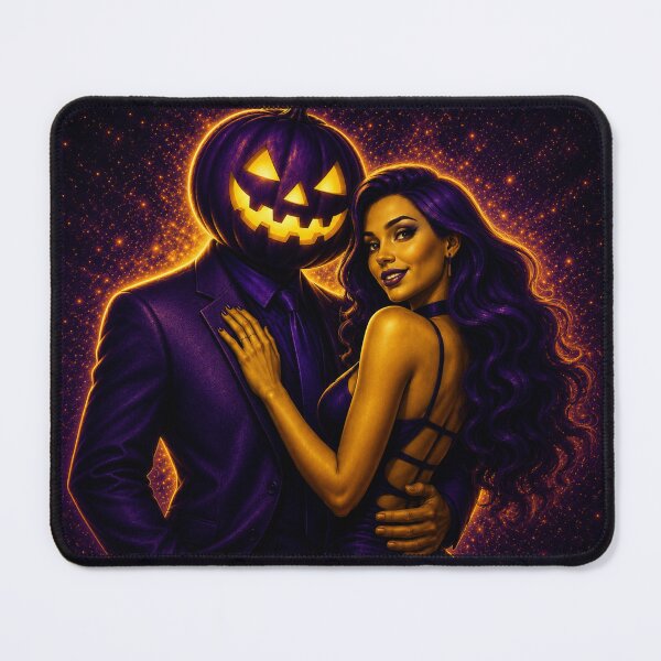 Item preview, Headless Horseman Purple Suit - Fantasy Horror Romance Art designed and sold by TheHorsemanRidesAgain.