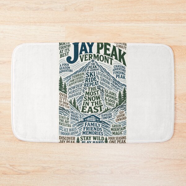 Item preview, Jay Peak Vermont Ski Resort Green Mountains Adventure designed and sold by Places On Earth.