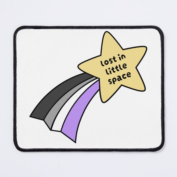 Item preview, Lost in littlespace star (Asexual) designed and sold by lilcomet.