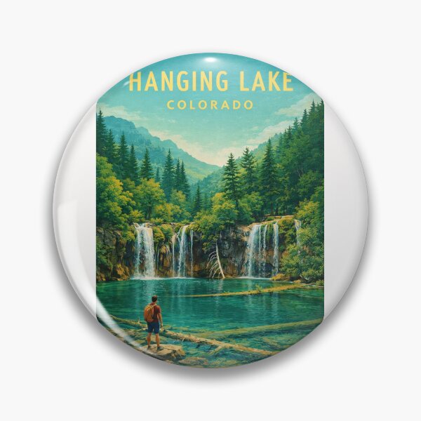 Item preview, Hanging Lake Colorado Waterfall Wilderness Escape designed and sold by Places On Earth.
