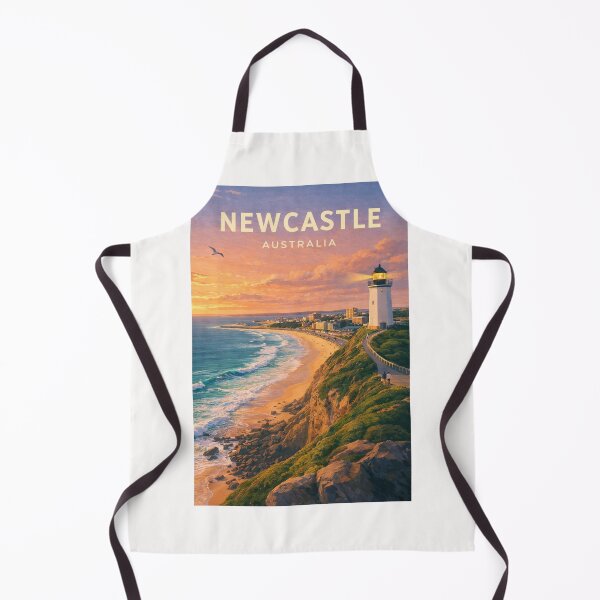 Item preview, Newcastle Australia Coastal Lighthouse Sunset designed and sold by Places On Earth.