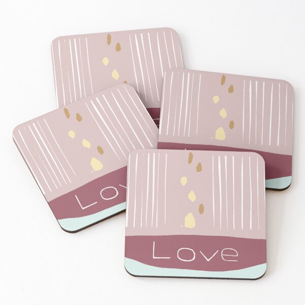 Item preview, Love Minimalist Christian Wall Art Peaceful Rainy Grace Vol 3 designed and sold by TSIOillust.