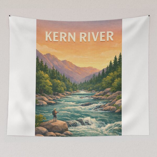 Item preview, Kern River California Mountain Rapids Adventure designed and sold by Places On Earth.