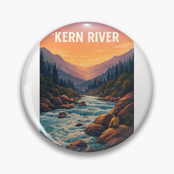 Item preview, Kern River Sierra Nevada Wilderness Landscape designed and sold by Places On Earth.