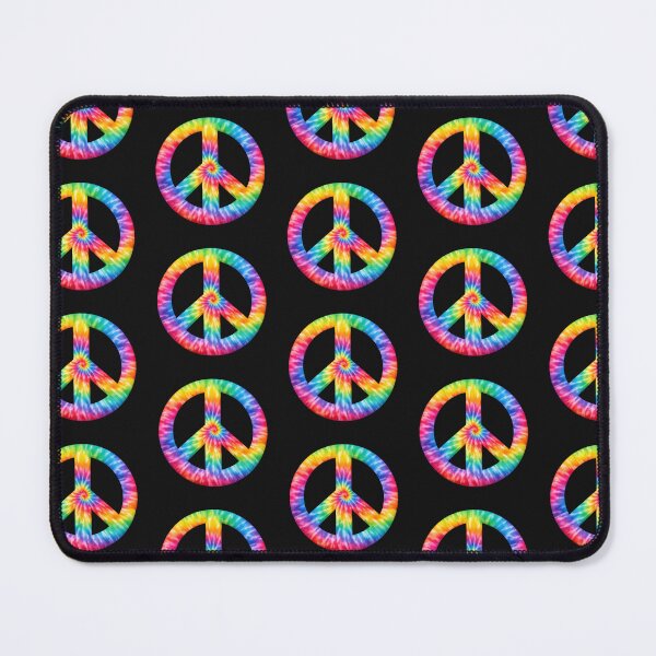 Item preview, Tie Dye Rainbow Peace Sign designed and sold by jgvisualarts.