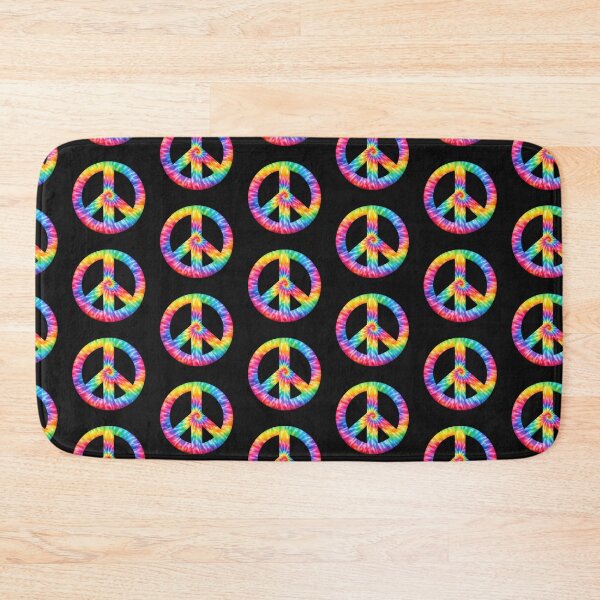 Item preview, Tie Dye Rainbow Peace Sign designed and sold by jgvisualarts.