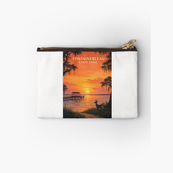 Item preview, Fontainebleau State Park Louisiana Sunset Shoreline designed and sold by Places On Earth.