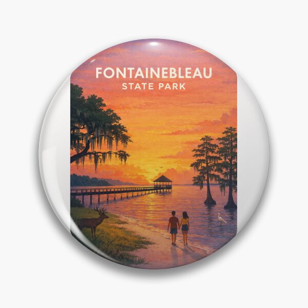 Item preview, Fontainebleau State Park Louisiana Bayou Sunset designed and sold by Places On Earth.