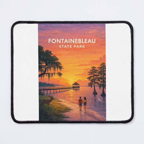 Item preview, Fontainebleau State Park Louisiana Bayou Sunset designed and sold by Places On Earth.