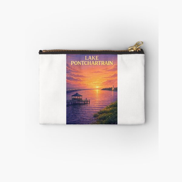 Item preview, Lake Pontchartrain Louisiana Sunset Lighthouse View designed and sold by Places On Earth.
